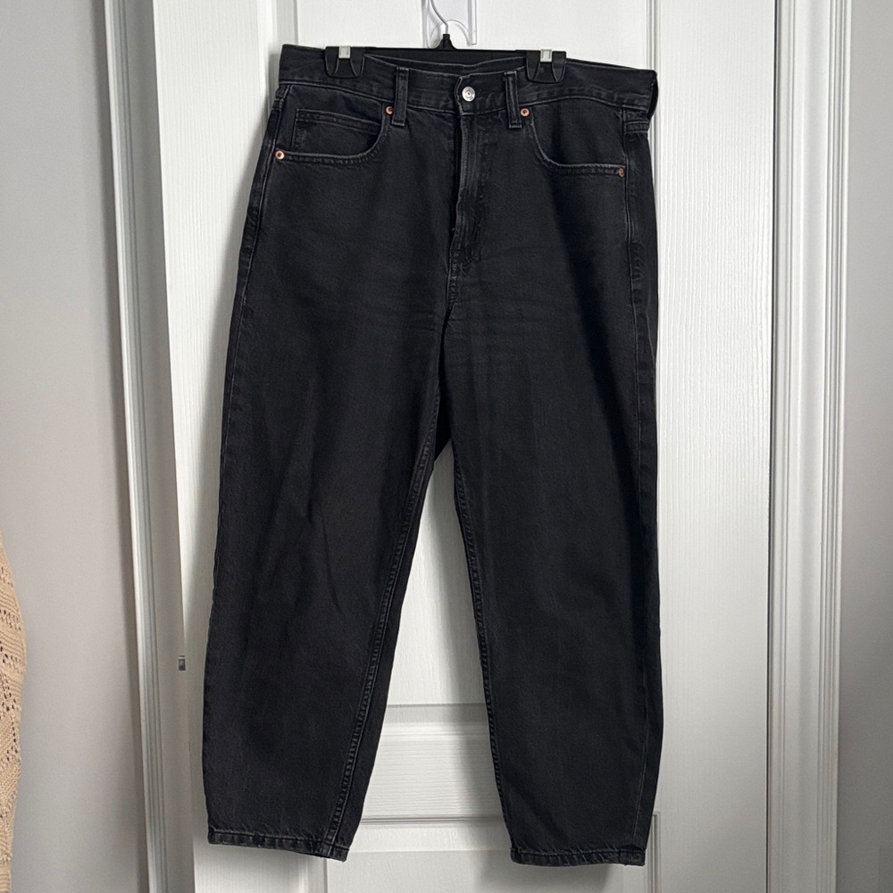 GAP Barrel Leg High Rise Jean